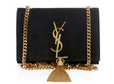 Сумка Saint Laurent Cassandre Mini Suede bag