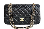 Сумка Chanel Classic Flap Bag 25 см черная